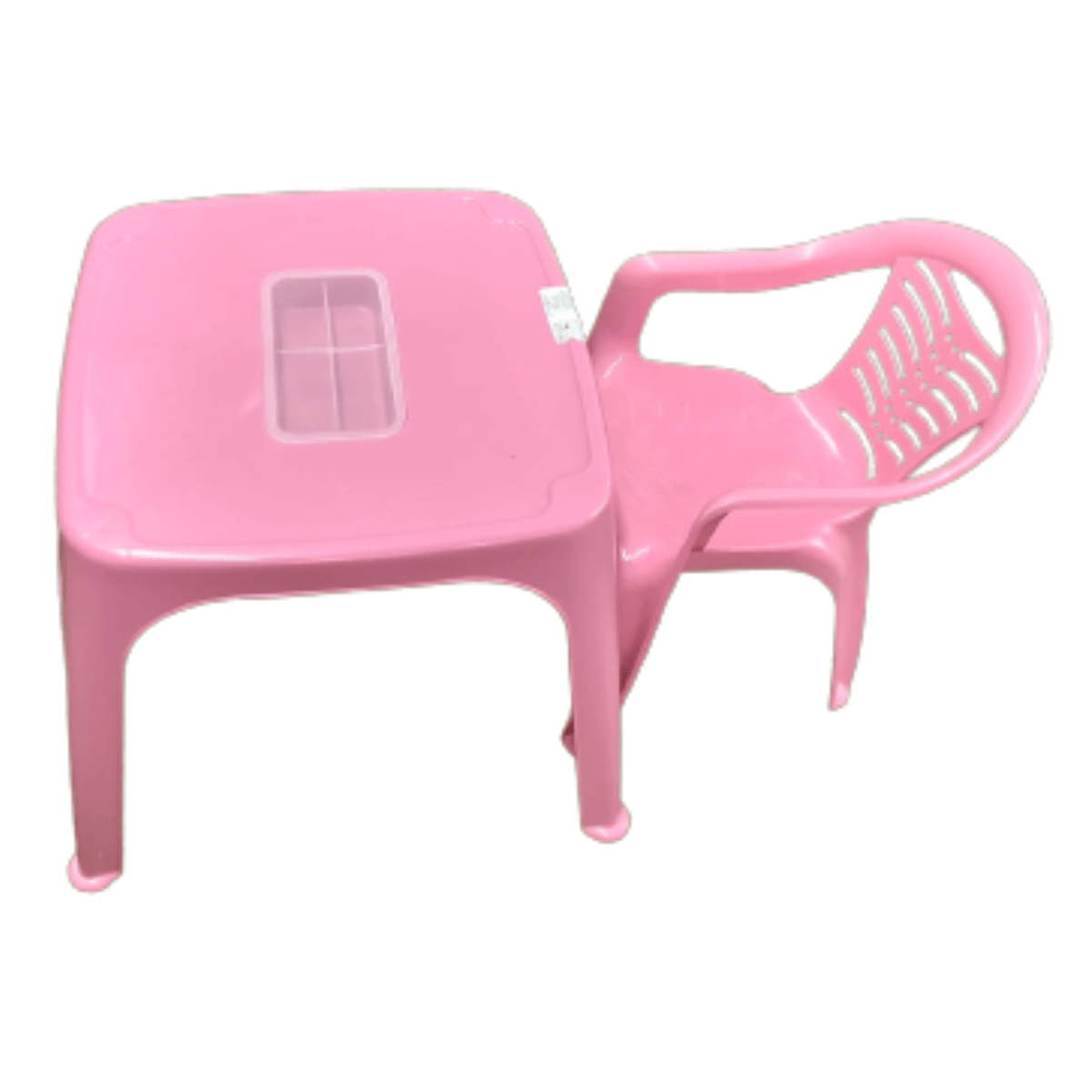 Conjunto Infantil Mesinha Uma Cadeirinhas Rosa Cama El Stica Rs