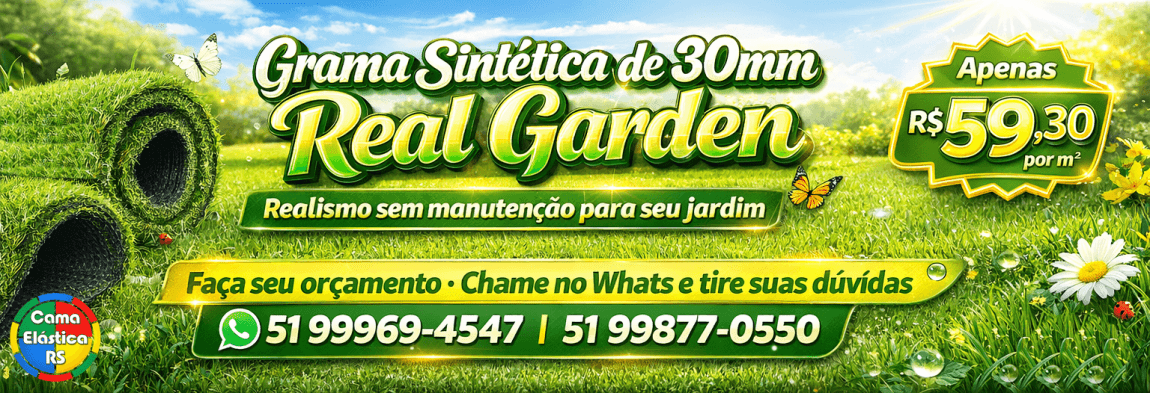 Grama SIntética Real Garden
