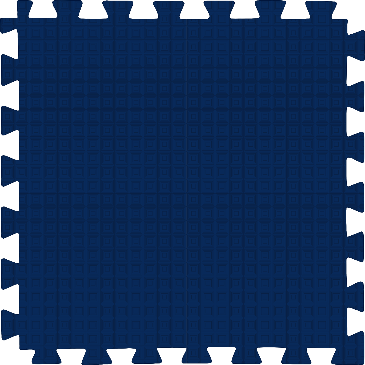 Tatame (E.V.A) 0,50m x 0,50m de 20mm - Azul Marinho