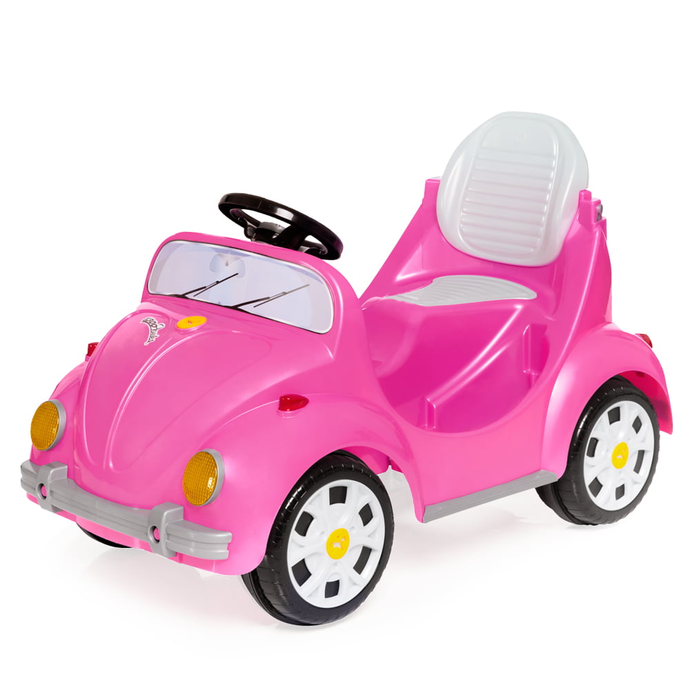 2x Unidades Carrinho Da Barbie Controle Remoto Rosa Meninas