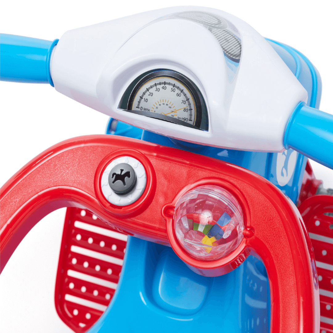 Triciclo Infantil com Empurrador Lelecita Azul - Calesita em Promoção na  Americanas