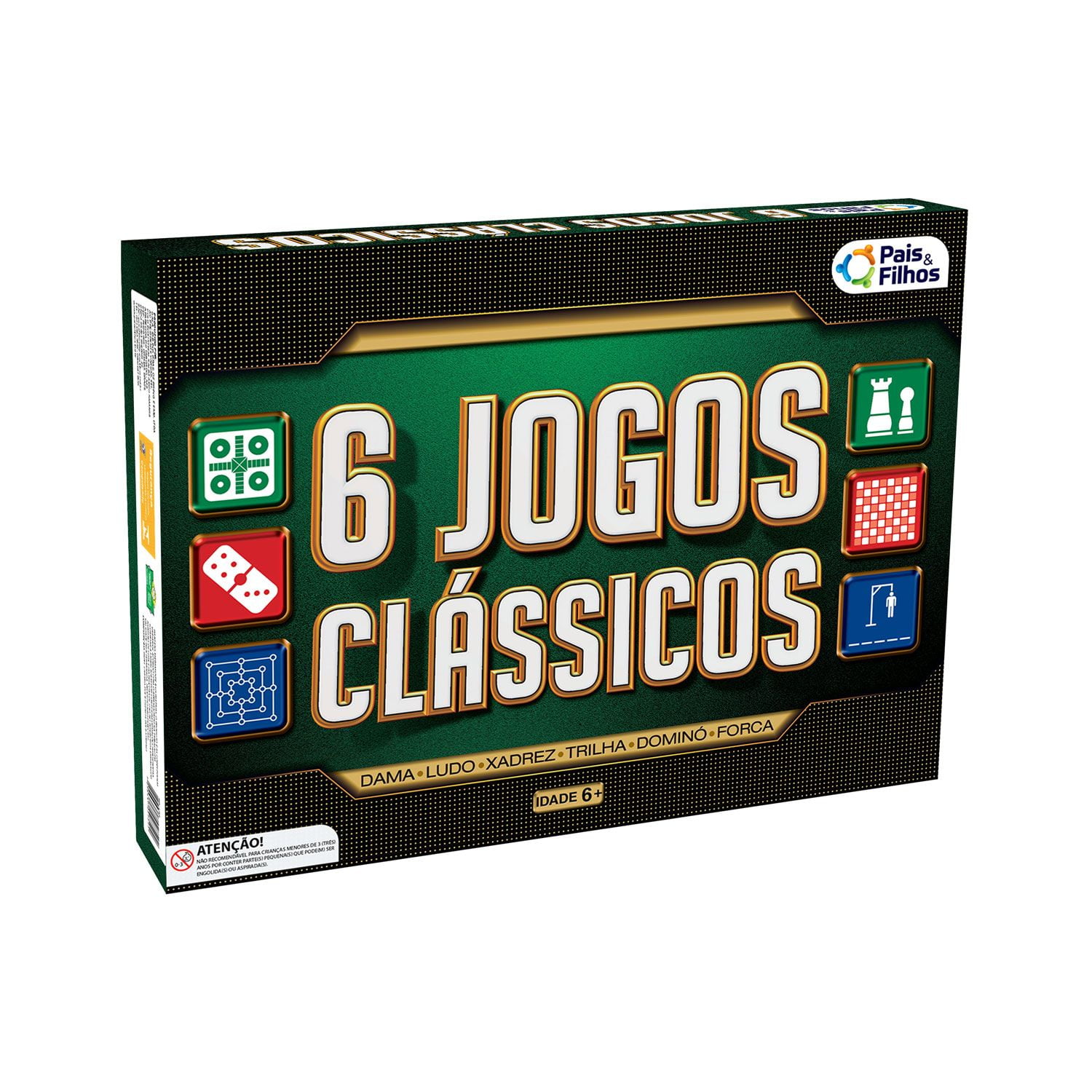 Jogo De Tabuleiro 3 Jogos Ludo Dama E Trilha