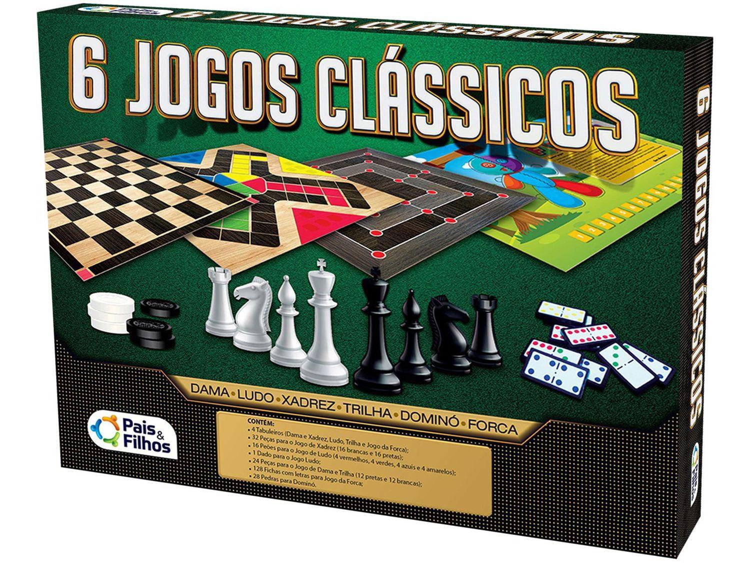 Jogos Clássicos ludo Trilha Sobe Desce e Damas 32510 - Copag na Americanas  Empresas