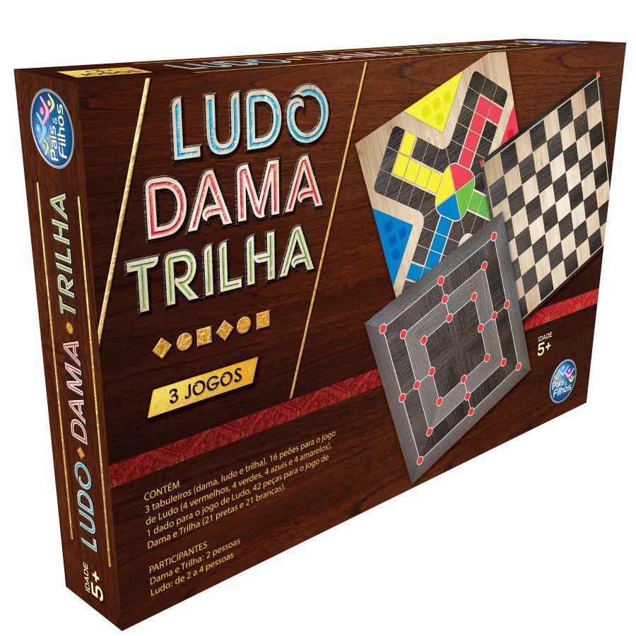 Pç Do Jogo De Ludo Para Tabuleiro Kit 16 pç Em Plástico na