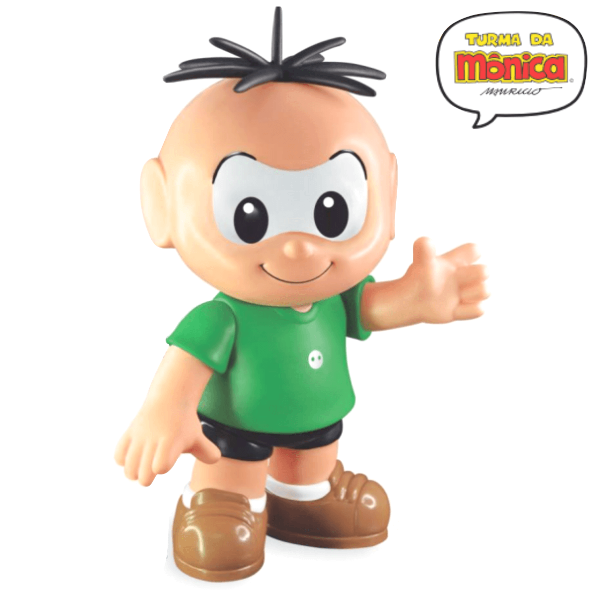 Boneco Cebolinha em vinil - Turma da Mônica