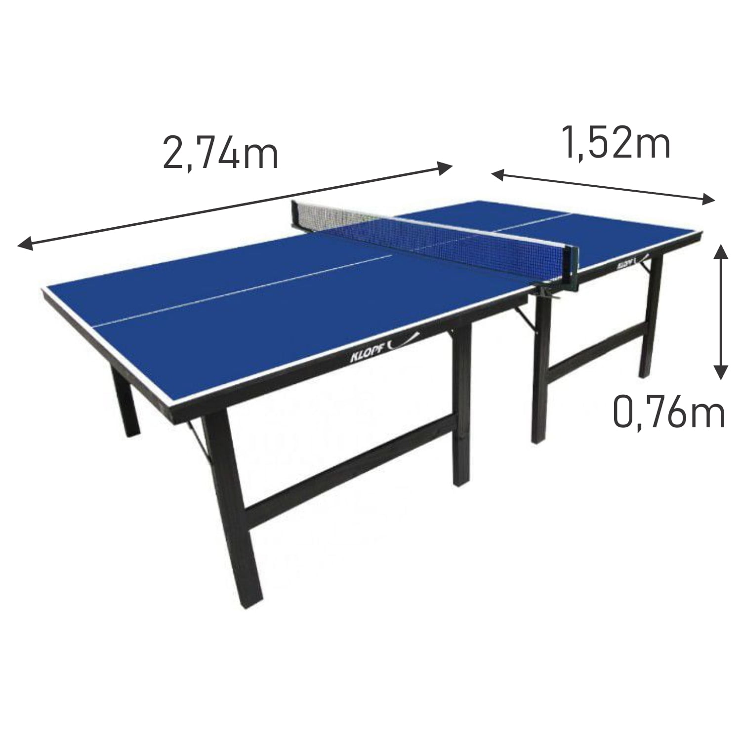Kit Completo De Tênis De Mesa Ping Pong Luxo Klopf