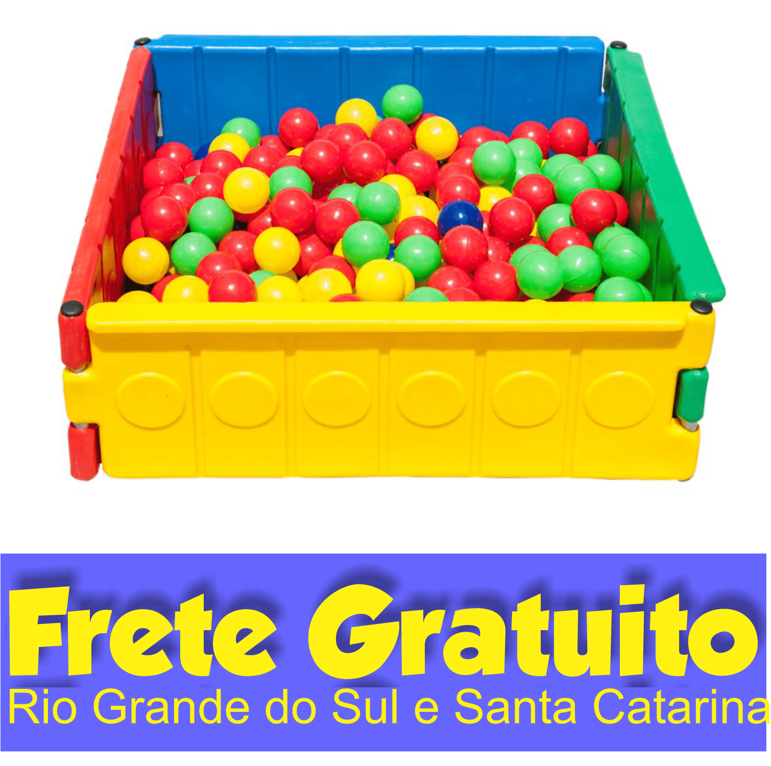 Bolinhas Coloridas para Piscina Kit 100 Unidades : :  Brinquedos e Jogos