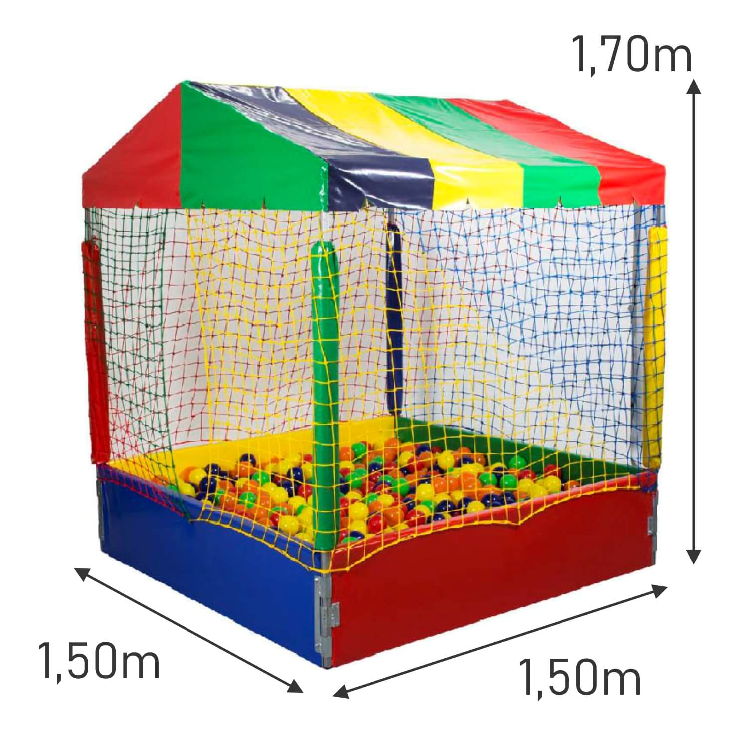 Brinquedo Infantil Pacote Bolinhas Coloridas Para Piscina De Bolinha / 50  Unidades : : Brinquedos e Jogos