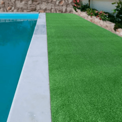 Grama Sintética  Verde 12mm Top Garden