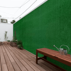 Grama Sintética  Verde 12mm Top Garden