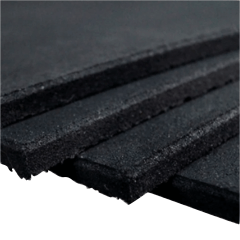 Piso Emborrachado 0,50cm x 0,50cm de 11mm