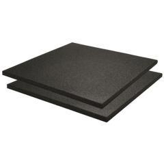 Piso Emborrachado 0,50cm x 0,50cm de 11mm