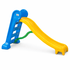 Escorregador Infantil Médio Amarelo