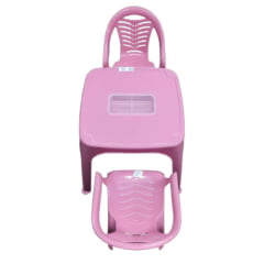 Kit - 1 Mesa e 2 Poltrona Infantil - Rosa