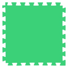 E.V.A Tatame de 1,00 x 1,00m de 20mm - Verde Escuro / Verde Claro - Bicolor