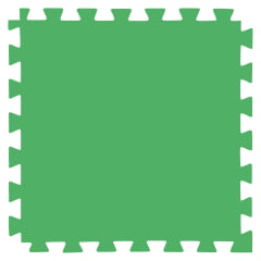 E.V.A Tatame de 1,00 x 1,00m de 20mm - Verde Escuro / Verde Claro - Bicolor