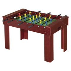 Mesa Multi Jogos 3 x 1 Pebolim, Mini Ping Pong e Futebol de Botão - Cama  Elástica RS