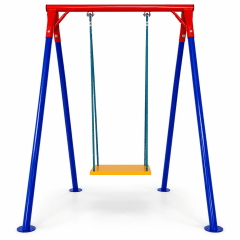 Balanço 1 Lugar  Playground de Ferro Colorido 