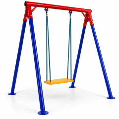 Balanço 1 Lugar  Playground de Ferro Colorido 