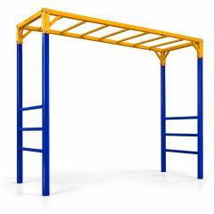 Escada Horizontal Tradicional Playground de Ferro Colorido Escada Horizontal Tradicional Playground de Ferro Colorido