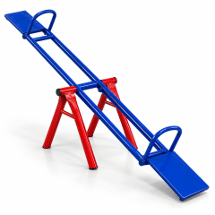 Gangorra Simples Playground de Ferro Colorido Gangorra Simples Playground de Ferro Colorido